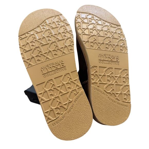 Australia Luxe Collective Men’s Cosy Short Shearling Boots Size 9 Chestnut Brown - Picture 4 of 6